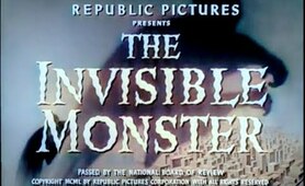 The Invisible Monster 1950, Colorized, Serial, Movie Edit, Richard Webb, Aline Towne, Sci Fi, Crime
